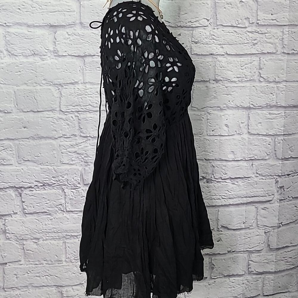 Free People goth mini dress - Picture 3 of 8